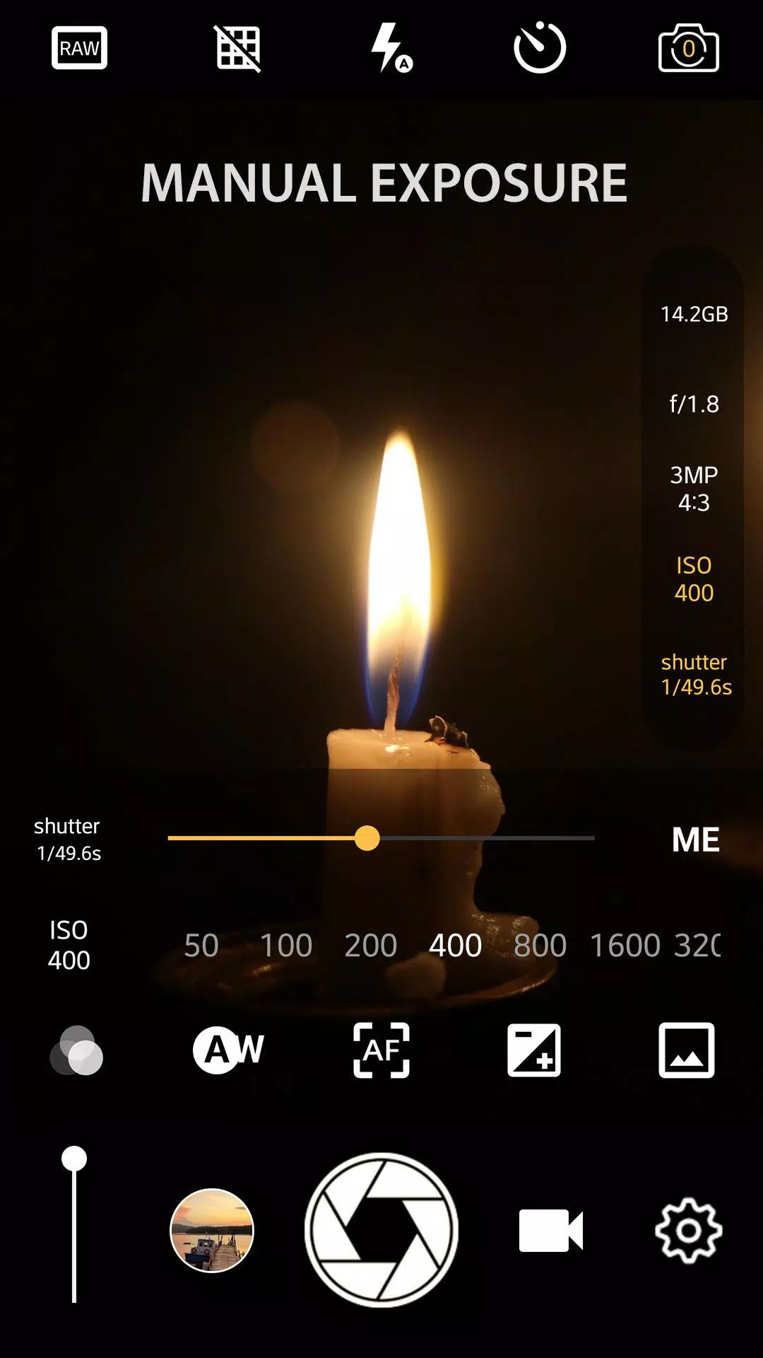 Manual Camera: DSLR Camera Pro Ảnh chụp màn hình 0