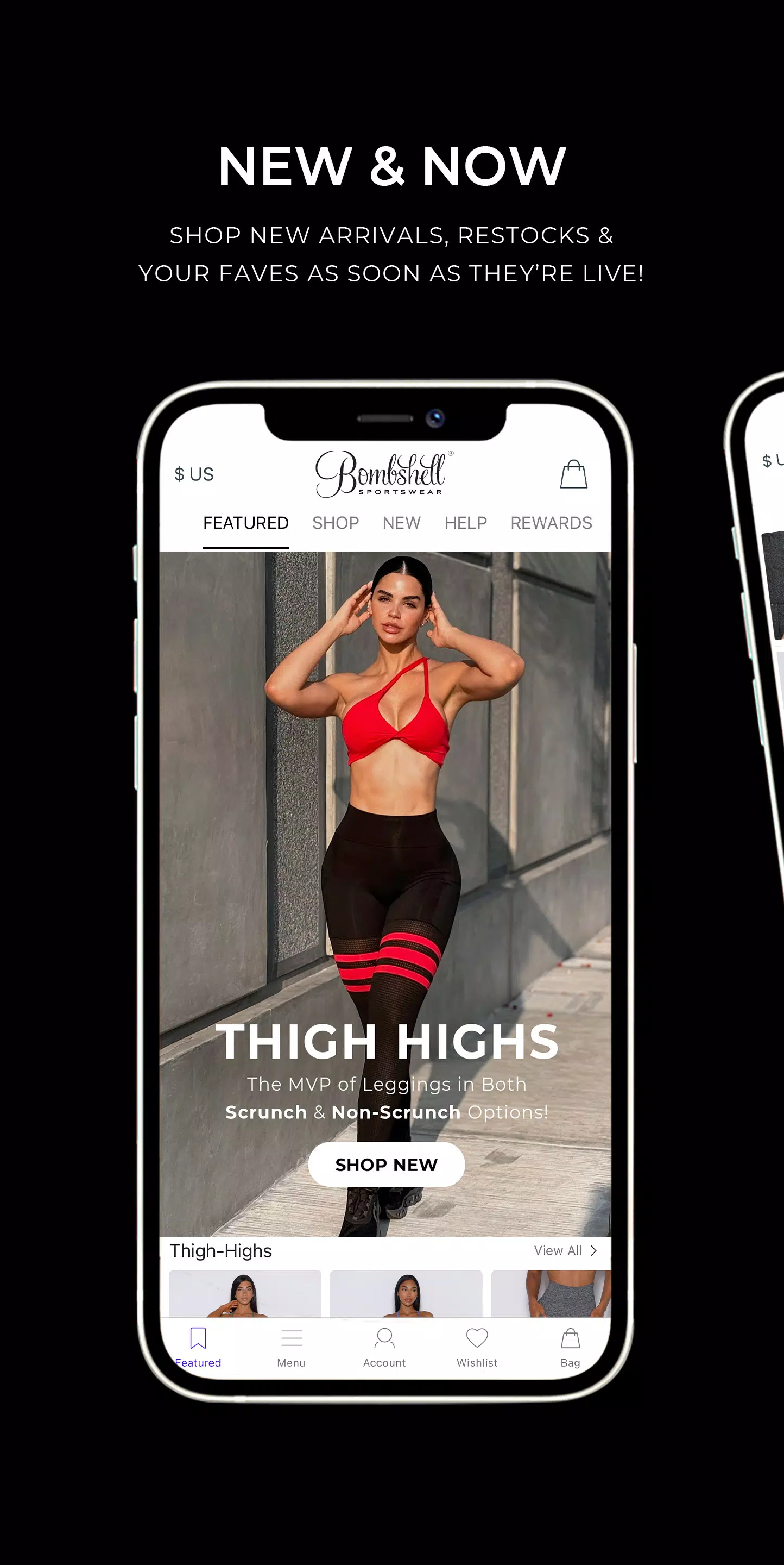 Bombshell Sportswear. 螢幕截圖 1