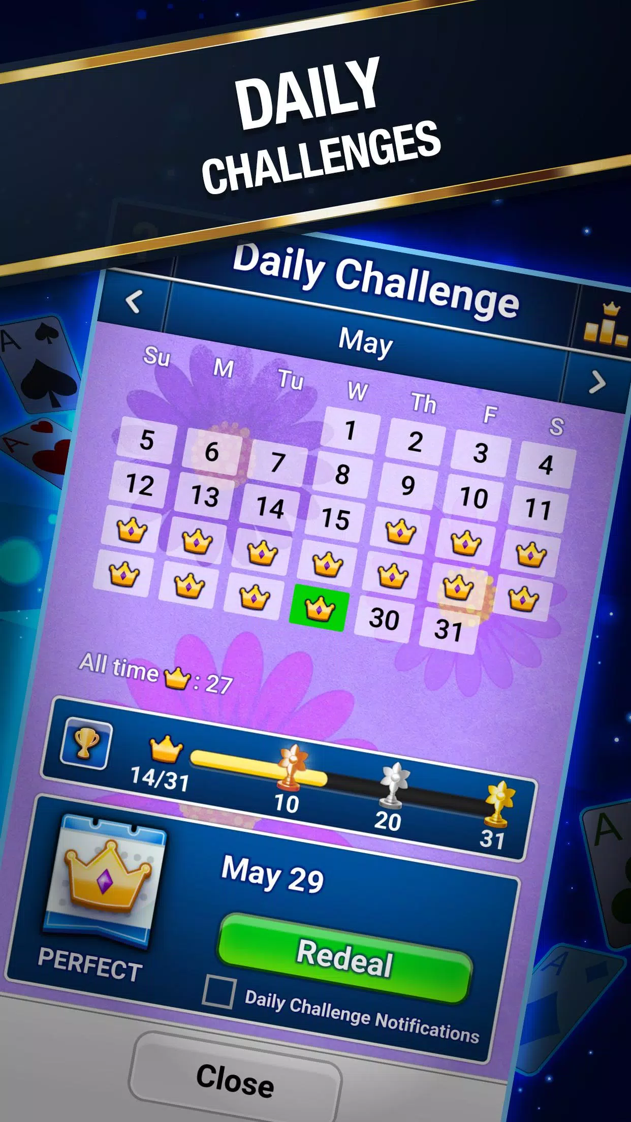 Addiction Solitaire 螢幕截圖 2
