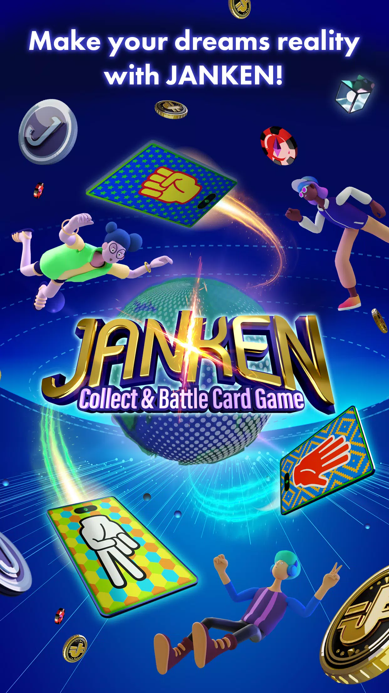 JANKEN Collect&BattleCardGame Screenshot 0