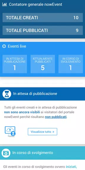 nowEvent - L’app a misura di evento Zrzut ekranu 1