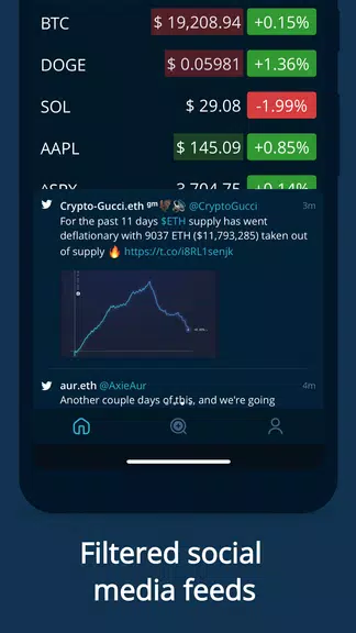 HODL Real-Time Crypto Tracker Ekran Görüntüsü 2