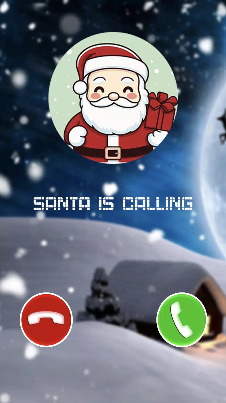 Santa Call Funny Prank Tangkapan skrin 1