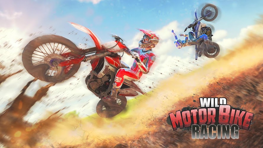 Wild Motor Bike Offroad Racing Ảnh chụp màn hình 0