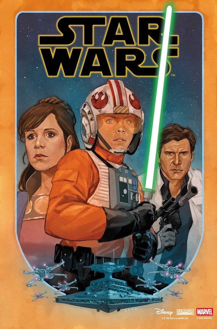 Copertina di fumetti di Star Wars