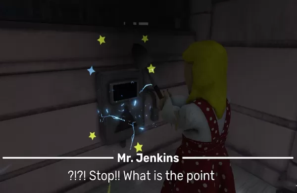 校园时光黑暗走廊