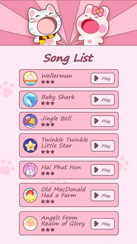 Duet Friends: Cute Music Games Ảnh chụp màn hình 1