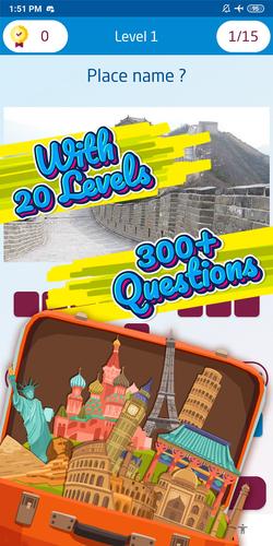 Guess the famous place Скриншот 2