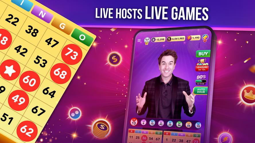 Live Play Bingo 螢幕截圖 1