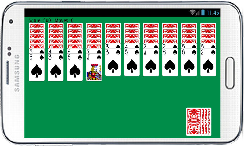 Spider Solitaire Free Game Fun スクリーンショット 1
