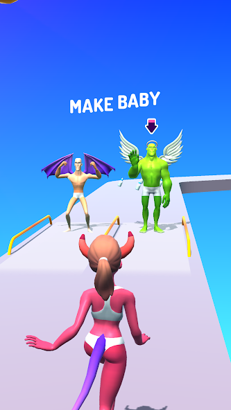 Fairy Rush: Genetic Fusion Mod 螢幕截圖 2