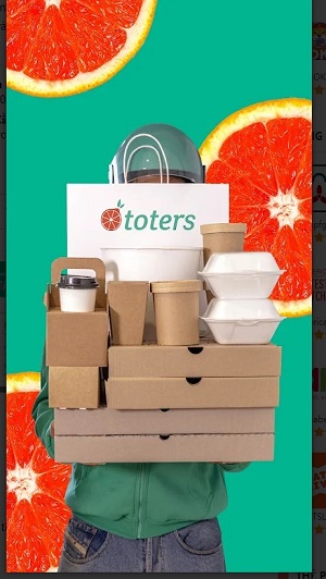 Toters: Food Delivery & More Captura de tela 1