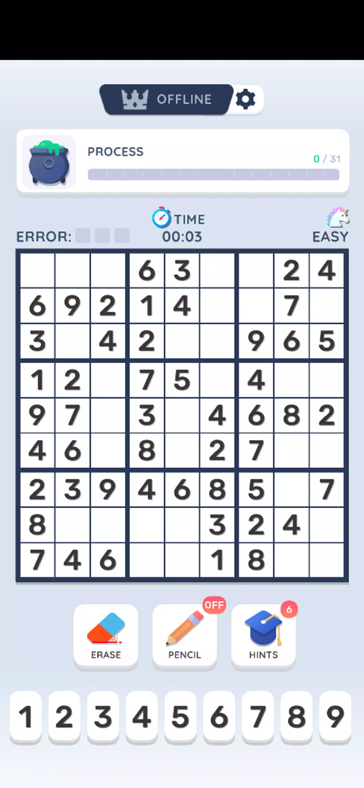 Sudoku Online Screenshot 1