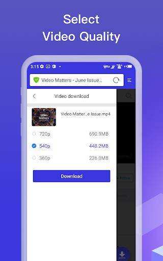 Video Downloader : Save Video ဖန်သားပြင်ဓာတ်ပုံ 2