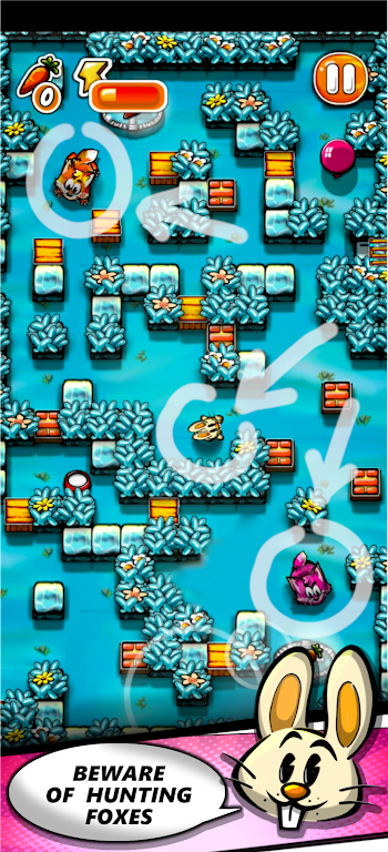 Funny Bunny Maze Screenshot 1