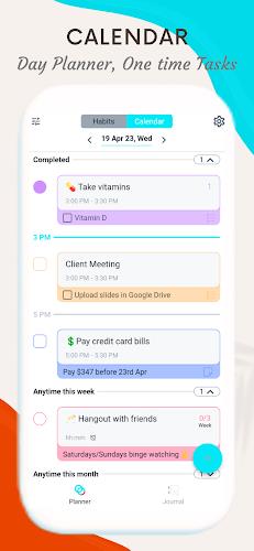 Habit Tracker Planner HabitYou Ekran Görüntüsü 3