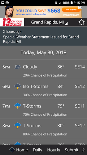 WZZM 13 Weather Captura de tela 2