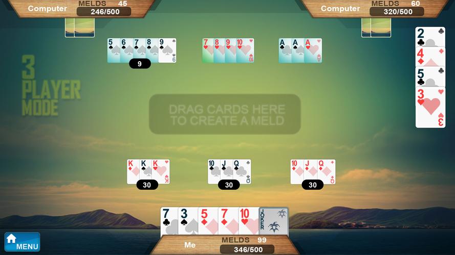 Rummy 500 Screenshot 2