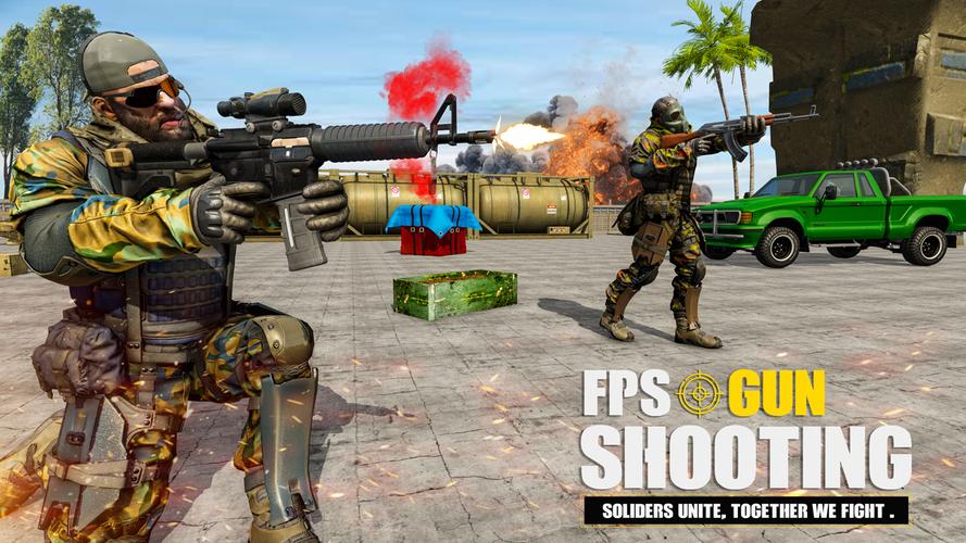 Gun Games Offline 3D Shooting Screenshot 2