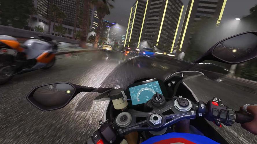 Traffic Moto Bike Rider City Screenshot 2