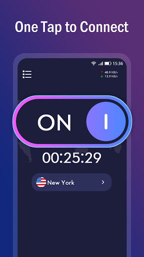 Schermata Rapid VPN - Free & Fast & Unlimited Security Proxy 0