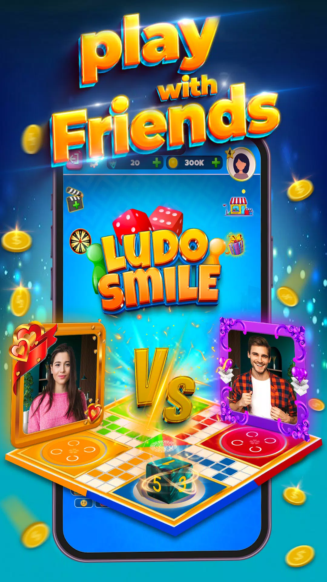 Schermata Ludo Online: Dice & Board Game 0