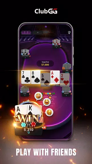 ClubGG Poker Tangkapan skrin 1