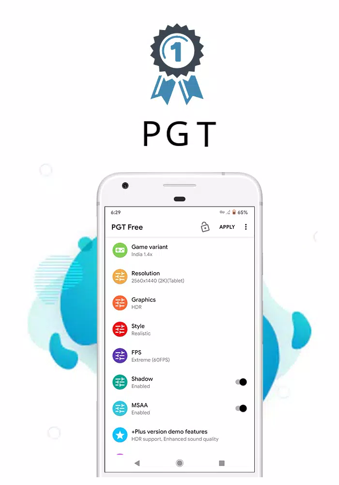 PGT: GFX, Launcher & Optimizer应用截图第0张