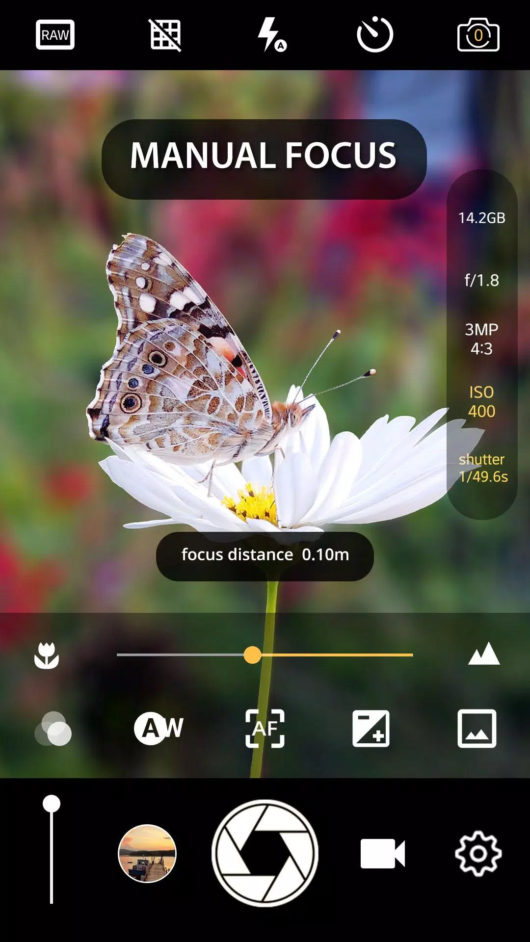 Manual Camera: DSLR Camera Pro Ảnh chụp màn hình 1