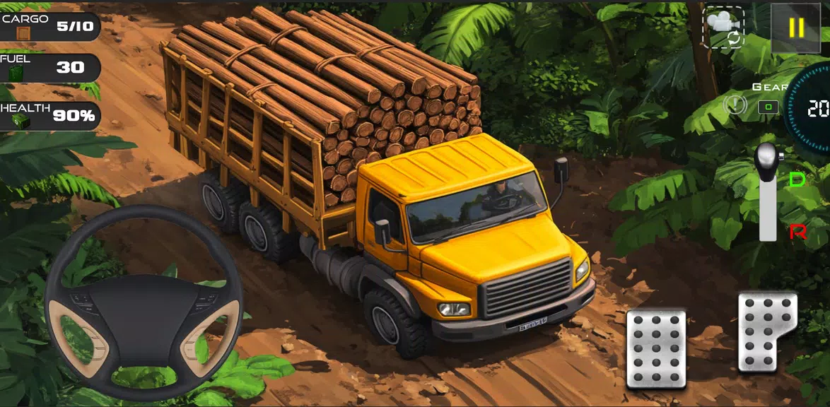 Truck Cargo simulator offroad ภาพหน้าจอ 1