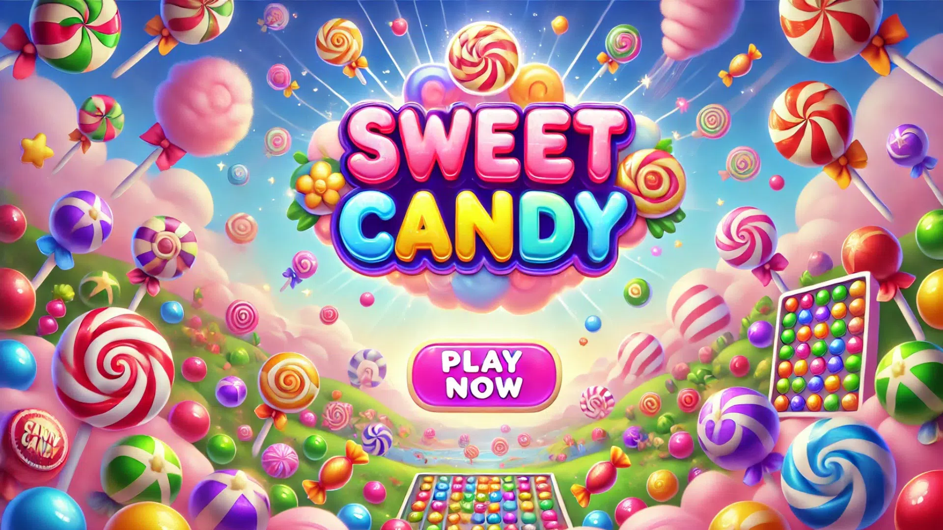 Sweet Candy - Match 3 Puzzle Captura de tela 0