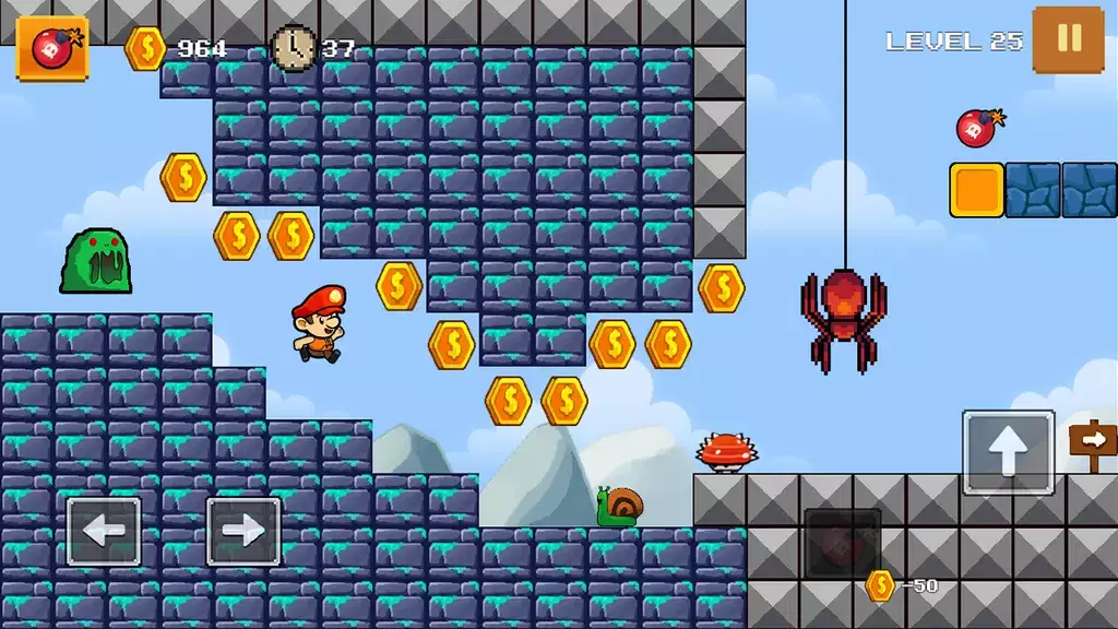 Super Dan’s World - Run Game Ekran Görüntüsü 3