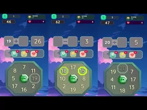 Mathonゲームプレイスクリーンショット