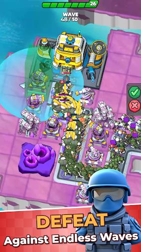 Island Defense TD - Tower War Screenshot 3