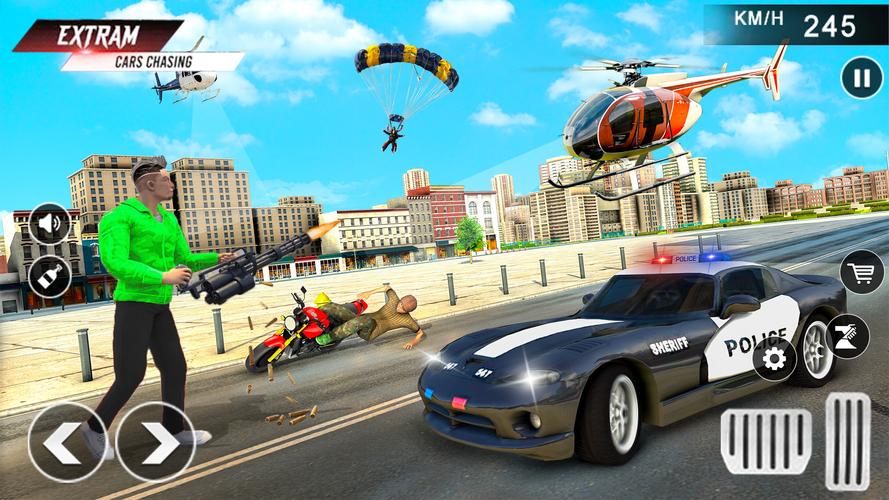 US Police Chase Thieves Games Capture d'écran 3