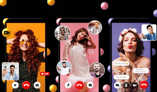 Live Video Call - Random Video chat Livetalk 螢幕截圖 1