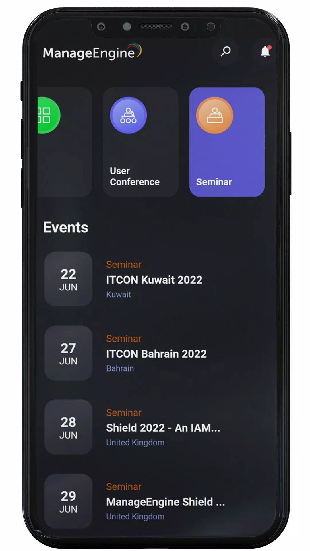 ManageEngine Events应用截图第2张