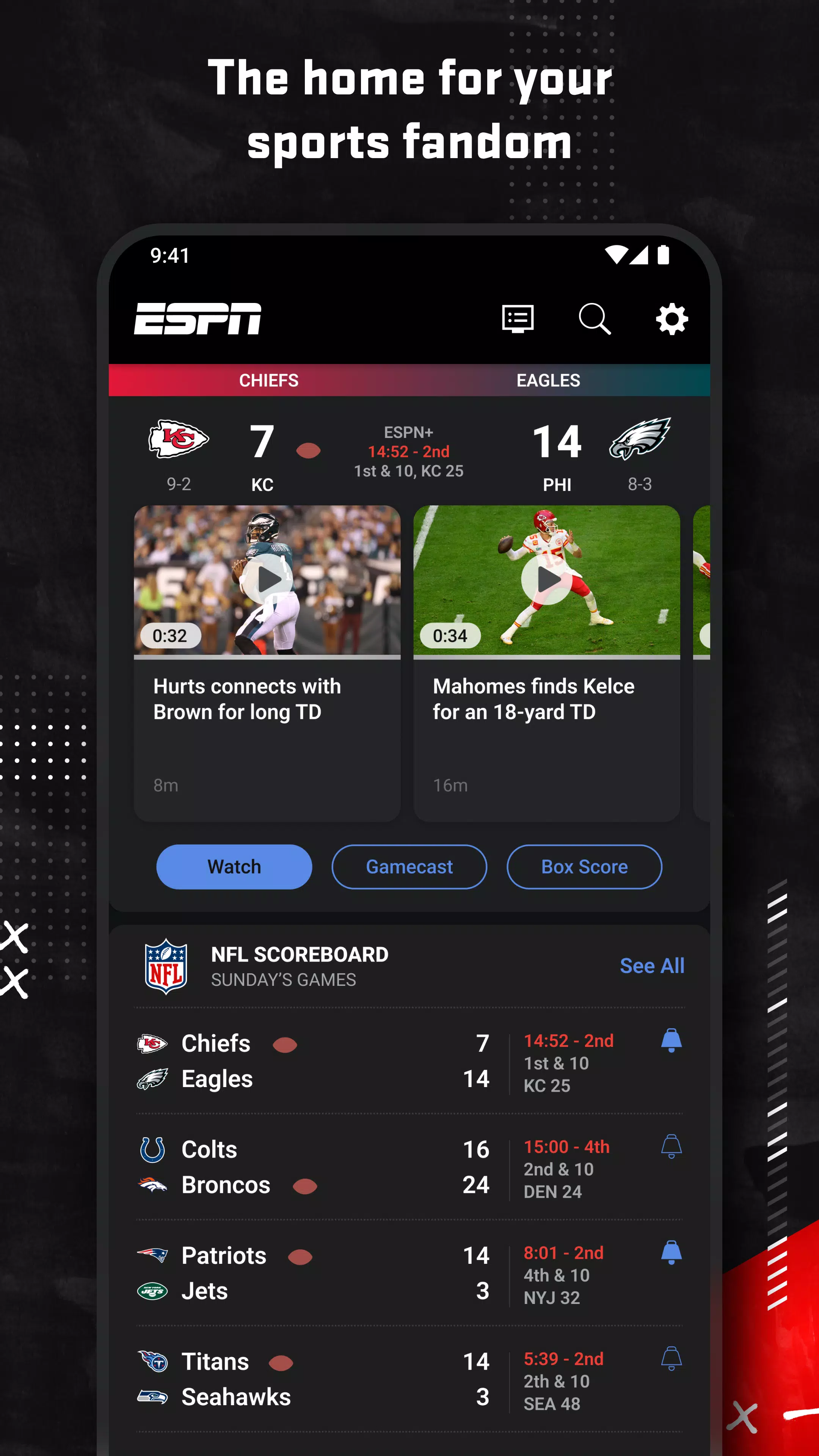 ESPN 螢幕截圖 0
