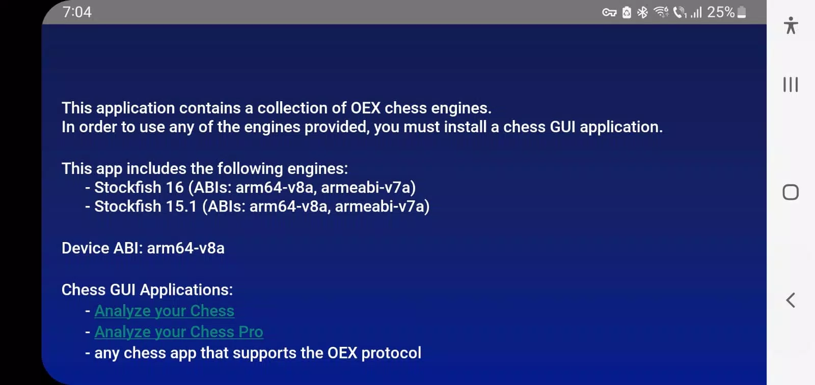 Chess Engines スクリーンショット 0