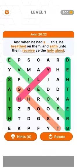 Bible Verse Search-Word Search Capture d'écran 0