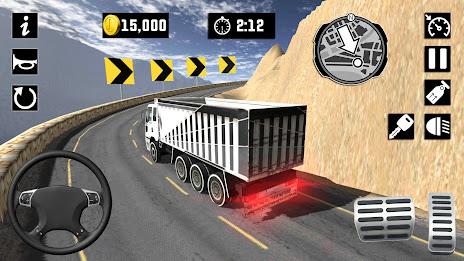 Truck Simulator - Cargo Games Ảnh chụp màn hình 1