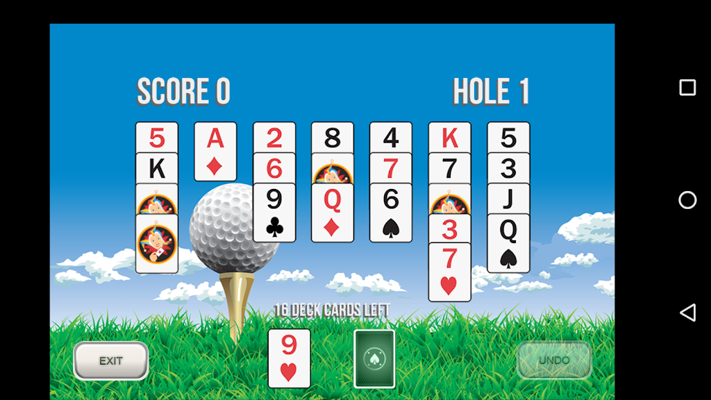 Golf Solitaire 18 スクリーンショット 0