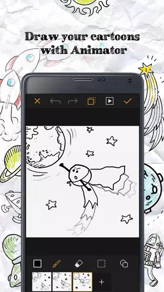 Animator: Make Your Cartoons ဖန်သားပြင်ဓာတ်ပုံ 0