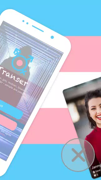 Transgender Dating: Meet Trans & Crossdresser Chat Captura de tela 1