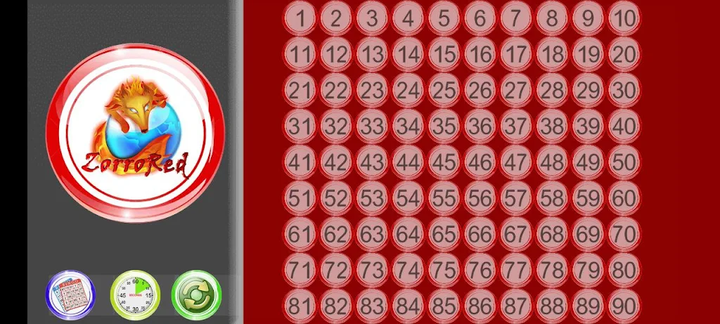 ZorroBingo Schermafbeelding 1
