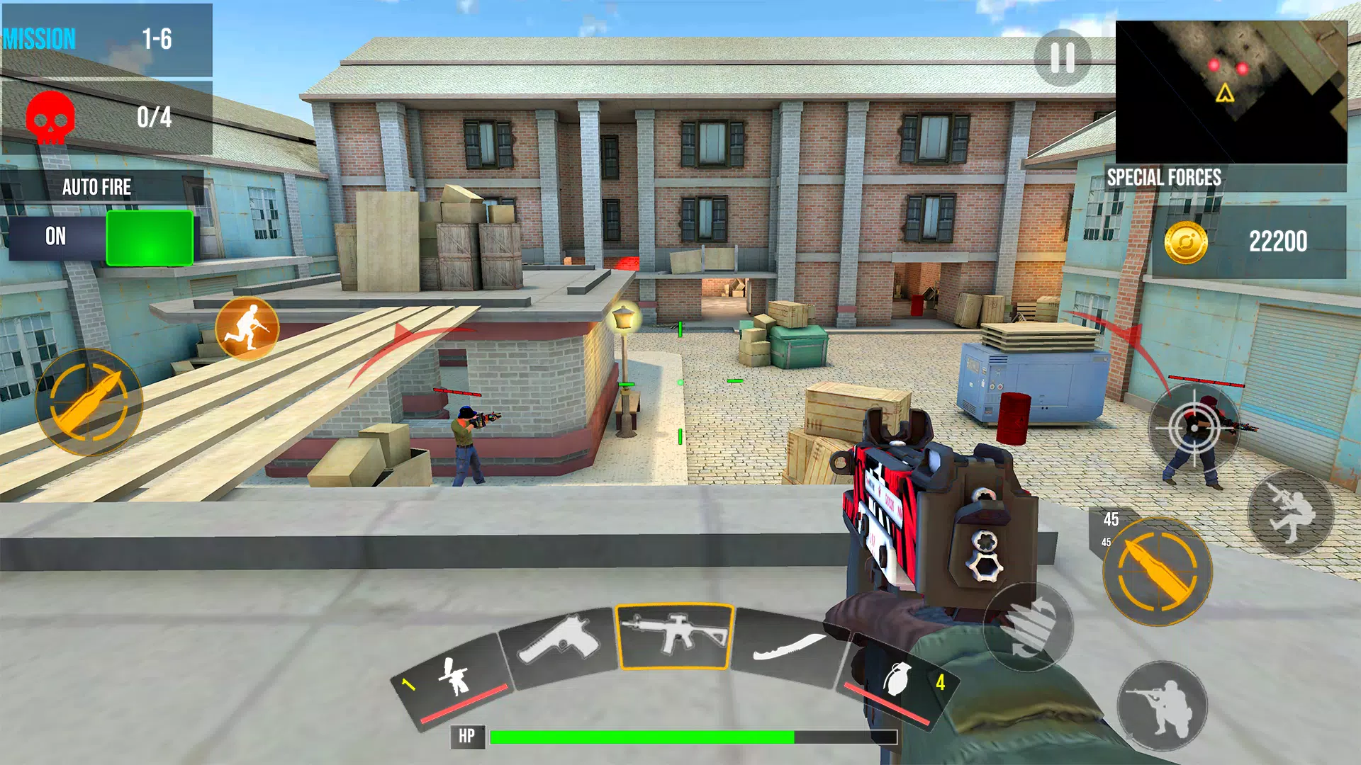 Schermata FPS Commando Strike 3D 2