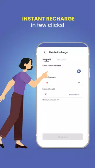 TalkCharge - Recharge & Bills Tangkapan skrin 1