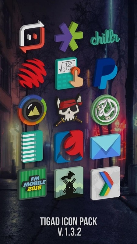 Tigad Pro Icon Pack Screenshot 2