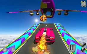 Rocket Car Racing Stunts 螢幕截圖 1