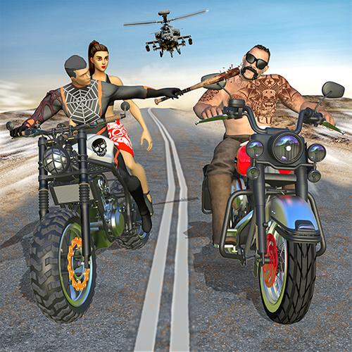 Gangster Bike: Real Race Game Screenshot 1